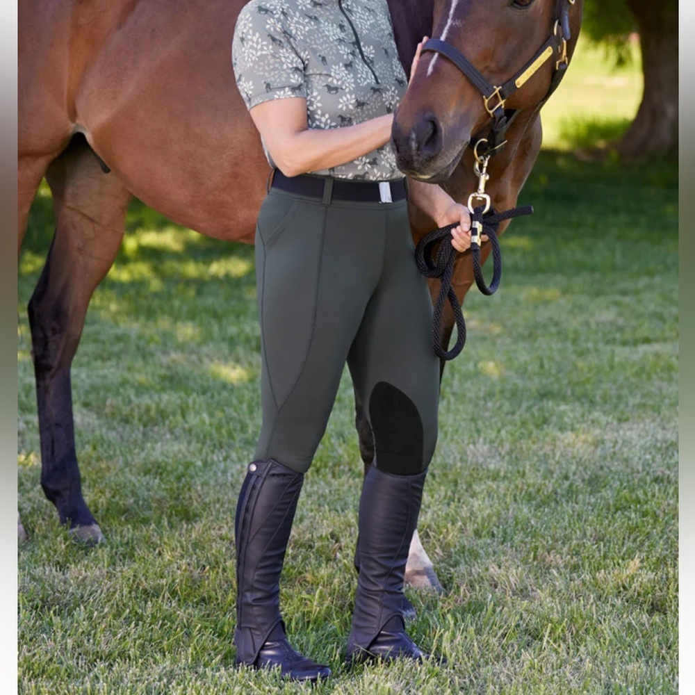 Kerrits Performance Knee Patch Pocket Riding Tigh… - image 3